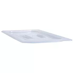 Cambro 1/2 Size Translucent Polypropylene Food Pan Lid with Handle