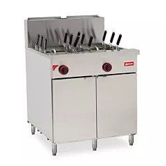 Nella 83 Litre Pasta Cooker Double Tank Natural Gas 140,000 BTU