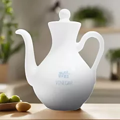 Cameo Imperial White 5 Oz Vinegar Pot 12 /Case