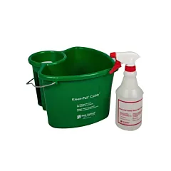 San Jamar Kleen-Pail Caddy w/ 4 qt Pail & 24 oz Spray Bottle