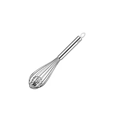 Browne Stainless Steel Duo Whisk w/ Wire Ball, 12