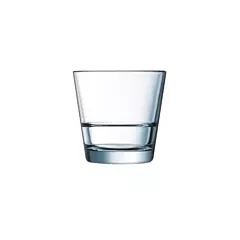 Arcoroc Stack Up Rocks Glass, Clear, 7 oz - 2150/H3858
