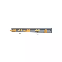 Rubbermaid closet organizer / tool holder, gray, 34