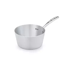 Vollrath wear-ever tapered sauce pan w/natural finish, 10 qt