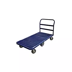 Slice Craft 63” x 30” x 35.5” Heavy Duty Platform Cart with Grilled Deck, Blue(OM24035)