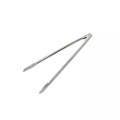 Browne Stainless Steel Utility Tongs w/ Coil Spring, 16