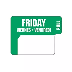 Ecolab duralabel day sticker, friday - 90060094 240/90060094