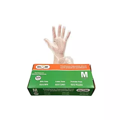 Globe Commercial Products Powder Free Disposable Polyethylen