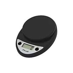 San Jamar Round Escali Digital Scale, Charcoal, 11 lb x 0.1