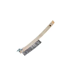 Browne Brush w/ Scraper, 14