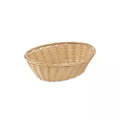 Browne Oval Basket, Tan, 9