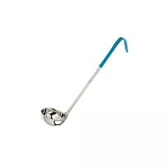 Browne one-piece ladle, teal, 6 oz - 9946tl (rfs016/9946tl)