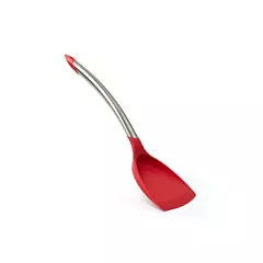 Cuisipro silicone turner, red, 12.5