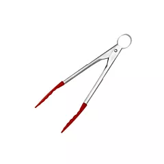 Cuisipro piccolo mini tongs, red, 7