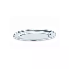 Vollrath stainless steel oval platter, 16