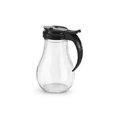Vollrath dripcut verre jar syrup distributeur, 6 oz - 606-06 1900/