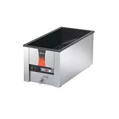 Vollrath cayenne countertop 4/3 rectangular heat 'n serve re