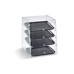 Vollrath slant front counter top display case w/ front doors