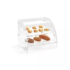 Vollrath extra large 2-tier countertop display case w/ rear