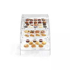 Vollrath Extra Large 3-Tier Countertop Display Case w/ Front