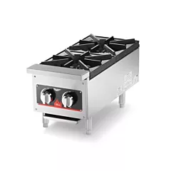 Vollrath Cayenne Countertop Hotplate, 2 Burners, Natural Gas
