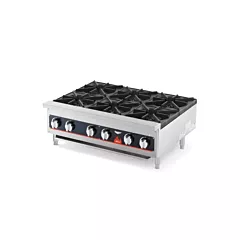 Vollrath Cayenne Countertop Hotplate w/ Kit, 6 Burners,Gas,