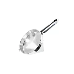 Vollrath Fine Mesh China Cap Strainer w/ Bowl Clip - 47168 1