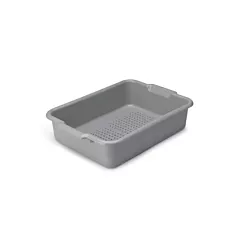 Vollrath Perforated Drain Box, Gray, 20