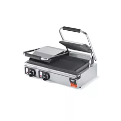 Vollrath cayenne double italian panini sandwich press, elect