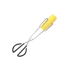 Vollrath kool-touch chrome plated scissor tongs w/ insulated