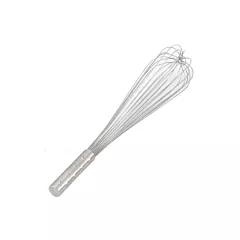 Vollrath stainless steel piano whip, 18