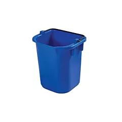 Rubbermaid Heavy Duty Executive Pail, Blue, 5 qt - 1857376 1