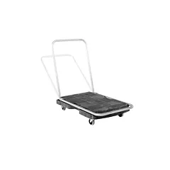 Rubbermaid triple utility duty trolley, 20-1/2 x 32-1/2