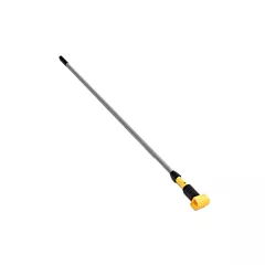 Rubbermaid gripper aluminum wet mop handle, yellow, 60