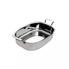 Browne Thermalloy Roast Pan, 7 qt 6.6 Liter, 14