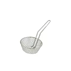 Browne nickel-plated culinary basket, 1/2