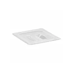 Cambro Food Pan Cover w/ Handle, Translucent, 1/6 Size - 60P
