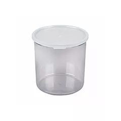 Cambro Condiment Jar, Clear, 8 oz, 3-1/4