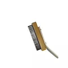 Felton Brushes Curved Handle Broiler Brush, Steel, 24