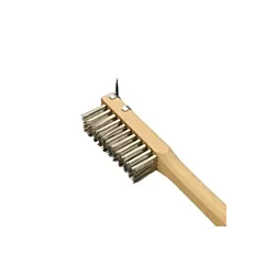Felton brushes consumer bbq grill brush w/ horizontal scrape