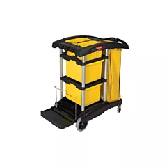 Rubbermaid Hygen Microfiber Cleaning Cart, 48-1/4