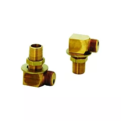 TS Brass Installation Kit w/ Npt Nipples, Lock Nuts & Washer