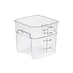 Cambro CamSquare FreshPro Food Container, 4 qt, 7-1/2
