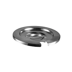 Signaturewares slotted stainless steel round insert cover fo