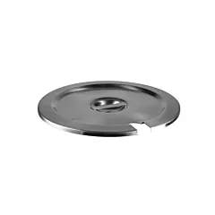 Signaturewares slotted stainless steel round insert cover fo