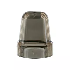 Spill-stop dust cover for series #350 pourers, small, smoke