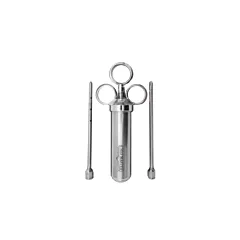Chef master marinade injector w/ 2 tips, 2 oz - 40098cm 132/