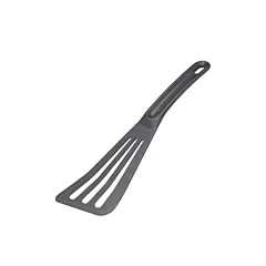 Matfer Bourgeat Exoglass Slotted Pelton Spatula, Gray, 12