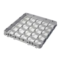 Cambro Half Drop Glass Rack Extender with 25 Compartments - Grey(25E2151)