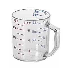 Cambro 25MCCW135 Camwear 1 Cup Clear Measuring Cup